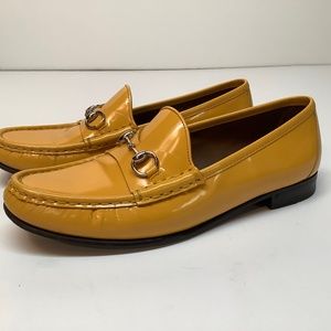 Gucci Loafers Women sz 39 Yellow